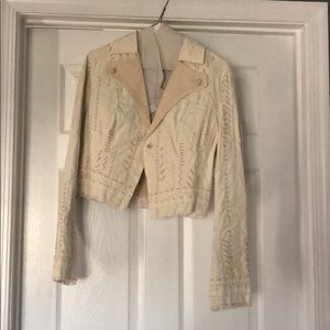 Elie Tahari Stitched Blazer